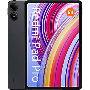 Xiaomi Redmi Pad Pro planšetinis kompiuteris 12,1 colio, 256 GB, grafitas (56190)