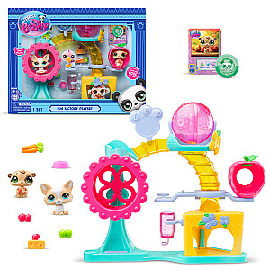 LITTLEST PET SHOP rinkinys Fun Factory Playground