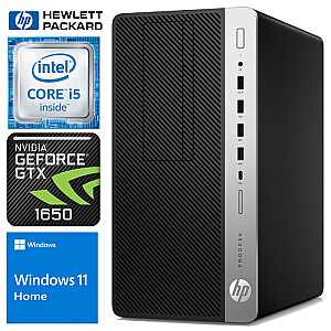 HP 600 G4 MT i5-8500 8GB 1TB SSD M.2 NVME+1TB GTX1650 4GB WIN11Home