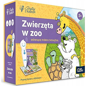 Albi Czytaj z Albikiem - Zestaw Zwierzęta w zoo 3+