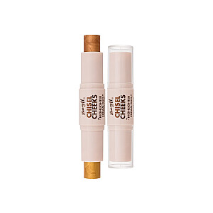 Кремовый хайлайтер Duo Chisel Cheeks Gold/Bronze 6,3 г