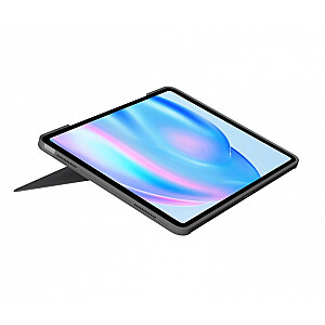 Etui z klawiaturą Combo Touch iPad Air 13 M2 US Oxford szary