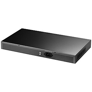 Cudy GS2018PS2 valdomas L2 Gigabit Ethernet (10/100/1000) Maitinimas per Ethernet (PoE) 1U juodas