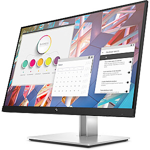 HP E-Series E24 G4 60,5 см (23,8") 1920 x 1080 пикселей Full HD LCD черный, серебристый