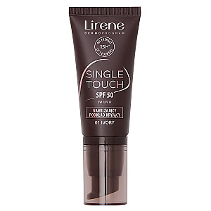 LIRENE Single Touch SPF50 увлажняющая покрывающая основа 01 Ivory 30 мл