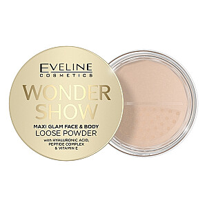 EVELINE Wonder Show Maxi Glam Face & Body puder sypki rozświetlający do twarzy i ciała 6g