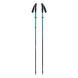 Black Diamond Distance Carbon FLZ trekingo lazdos, treniruoklis (mėlynas, 1 pora, 95-110 cm)