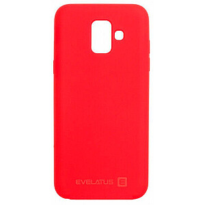 Чехол Evelatus Samsung A6 2018 Nano Silicone Soft Touch TPU Red