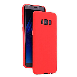 Evelatus Samsung S8 Plus Nano Silicone Case Soft Touch TPU Red