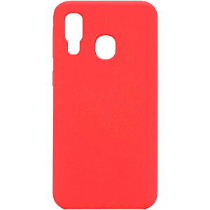 Evelatus Samsung Galaxy A40 Nano Silicone Case Soft Touch TPU Red