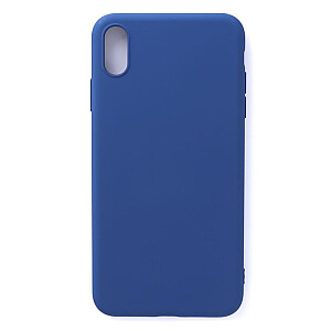 Evelatus Apple iPhone X/Xs Nano Silicone Case Soft Touch TPU Dark Blue