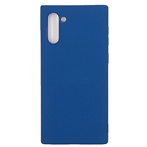 Evelatus Samsung Galaxy Note 10 Nano Silicone Case Soft Touch TPU Blue