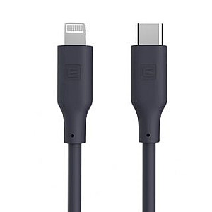 Evelatus USB C to Lightning Silicone Cable 1.2M (MFI10CL) 60W / 20V3A Grey