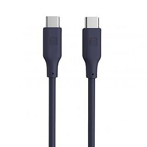 Кабель Evelatus USB C - USB C силиконовый 1,2 м 60 Вт / 20 В 3 А синий