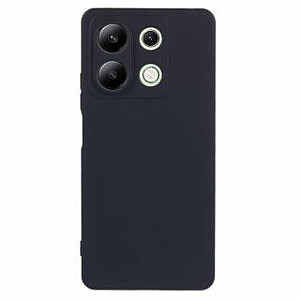 Чехол-накладка из мягкого силикона для Xiaomi Redmi Note 13 4G Premium Quality, черный