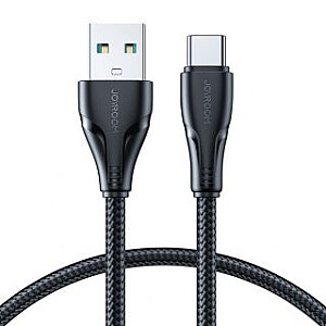 Joyroom Joyroom USB - USB C 3A Surpass Series кабель для быстрой зарядки и передачи данных 1,2 м черный (S-UC027A11)