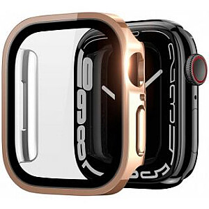 Корпус Dux Ducis Hamo Apple Watch Series 7/8/9 (ПК) 41 мм, розовое золото