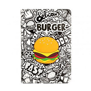 iLike Samsung Galaxy Tab A8 10.5 (2021) Tablet Case Design SM-X200/SM-X205 Burger