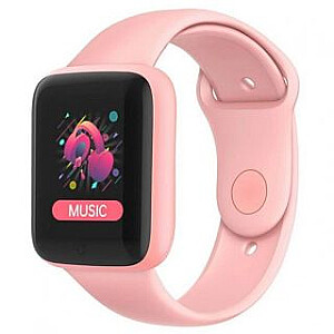 iWear M7 Smart&amp;Fit Watch with Full Touch 1.3'' IPS Media control / HR / Blood pressure / Socia Pink