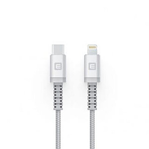 Кабель передачи данных Apple Type-C - Lightning (быстрая зарядка) 1 м MFI08 серый