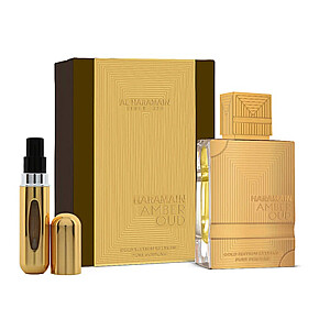 SET AL HARAMAIN Amber Oud Gold Edition Extreme EDP spray 200ml + EDP spray 10ml