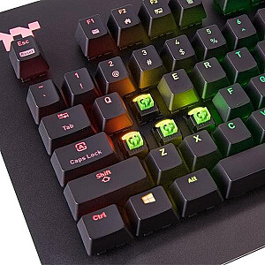 Klawiatura gamingowa Level 20 RGB Black Razer Green