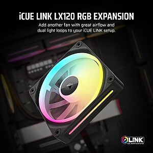 Wentylator iCUE LINK LX120 RGB 120mm Single Fan 