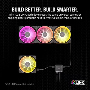 Wentylator iCUE LINK LX120 RGB 120mm Triple Fan Kit 