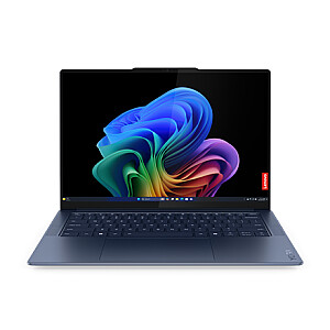 Lenovo Yoga Slim 7 14Q8X9 | Kosminė mėlyna | 14,5 colio | OLED | Jutiklinis ekranas | 3K | 2944 x 1840 pikselių | Blizgus | Snapdragon X Elite | X1E-78-100 | 16 GB | Lituotas LPDDR5x | SSD 512 GB | Qualcomm Adreno GPU | Windows 121 versija.1 Be 8 Home1 |