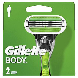 GILLETTE Body wymienne ostrza do depilatora 2szt.