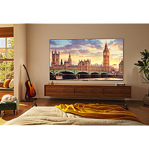 TCL C65 Series C6 Smart TV QLED 4K 85" 85C655, garso Onkyo su žemųjų dažnių garsiakalbiu, Dolby Vision - Atmos, Google TV
