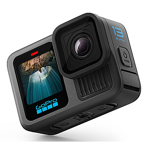 GoPro HERO13 BLACK action sports camera 27.6 MP 5.3K Ultra HD CMOS 25.4 / 1.9 mm (1 / 1.9") Wi-Fi 121 g