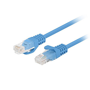 Patchcord kat.6 UTP 0.25M 10-pack fluke passed niebieski