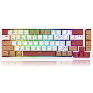 Klaviatūra Redragon K677WLR Pro Rammus Brown (K677WLR-RGB-PRO)