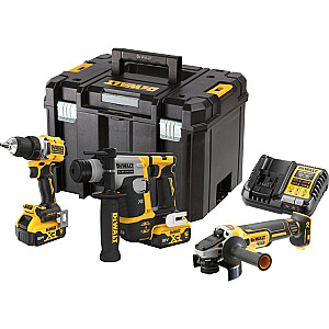 Набор электроинструментов Dewalt DEWALT COMBO SET 18V DCK355P2T (DCD800 + DCH172 + DCG405) 2x5,0 Ач