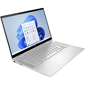 HP Envy 15-ES2050WM i5-1240P 15.6" FHD сенсорный 16 ГБ SSD512 BT BLKB FPR x360 Win11 натуральный серебристый (REPACK) 2 года