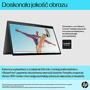 HP Envy 15-ES2050WM i5-1240P 15.6" FHD сенсорный 16 ГБ SSD512 BT BLKB FPR x360 Win11 натуральный серебристый (REPACK) 2 года