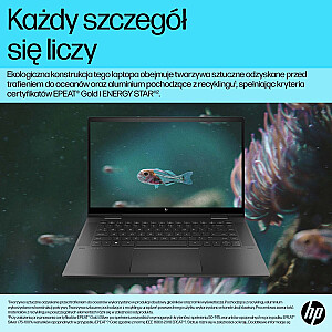 HP Envy 15-ES2050WM i5-1240P 15.6" FHD сенсорный 16 ГБ SSD512 BT BLKB FPR x360 Win11 натуральный серебристый (REPACK) 2 года