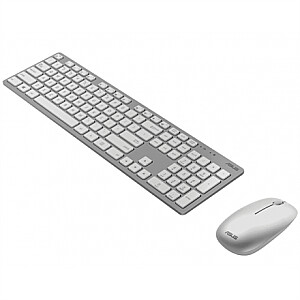 Asus W5000 | Klaviatūros ir pelės rinkinys | Belaidis | JAV | Baltas