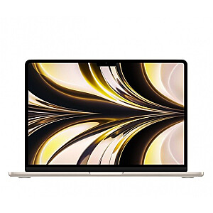 Apple MacBook Air - M2 (8/8) | 13,6" | 16GB | 256GB | Mac OS | Księżycowa Poświata