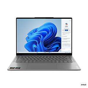 Lenovo Yoga Pro 7 14ASP9 | Luna Gray | 14,5 colio | OLED | 2,8K | 2880 x 1800 pikselių | Blizgus | AMD Ryzen AI 9 | 365 | 32 GB | Lituotas LPDDR5x | Kietojo kūno disko talpa 1000 GB | AMD Radeon 880M | Bluetooth 880M versija1 Namai | Windowsxa | Bluetooth 880M vers11