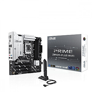 Материнская плата PRIME Z890M-PLUS WIFI S 1851 4DDR5 TB4/DP mATX/90MB1J80-M0EAY0 