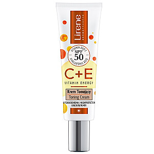 LIRENE C+ E Vitamin Energy krem tonujący SPF50 30ml