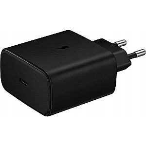 Samsung įkroviklio adapteris Samsung QC 45W EP-TA845EBE juodas
