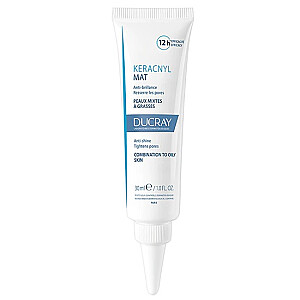 DUCRAY Keracnyl Mattifying Cream матирующий крем для жирной и склонной к акне кожи 30мл