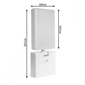 Lampa LED IP65 MCE514W 10W 4000K 700Lm 