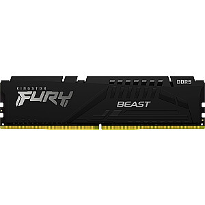 Память Kingston Beast, DDR5, 16 ГБ, 6000 МГц, CL36 (KF560C36BBE2-16)