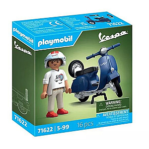 Набор фигурок Vespa 71622 1969 Vespa 150 Sprint Veloce, синий 