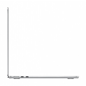 Apple MacBook Air - M3 (8/8) | 13,6" | 16GB | 256GB | Mac OS | Srebrny