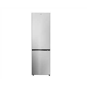 Candy Refrigerator | CNCQ4T620CX | Energy efficiency class C | Free standing | Combi | Height 205 cm | No Frost system | Fridge net capacity 289 L | Freezer net capacity 120 L | Display | 35 dB | Inox